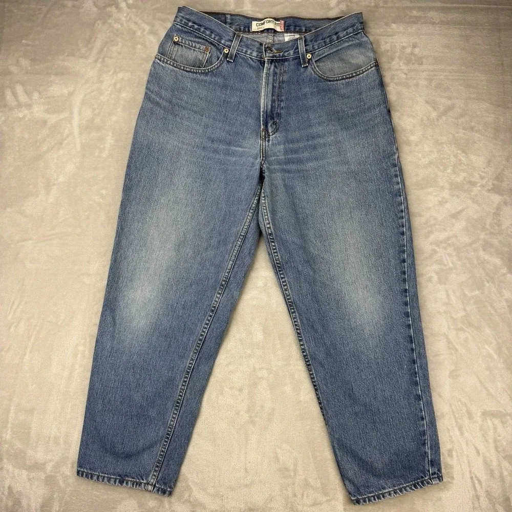 Levi's 560 Comfort Fit Jeans Mens Baggy Skater Tapered Street‎ Y2K Faded 32x30